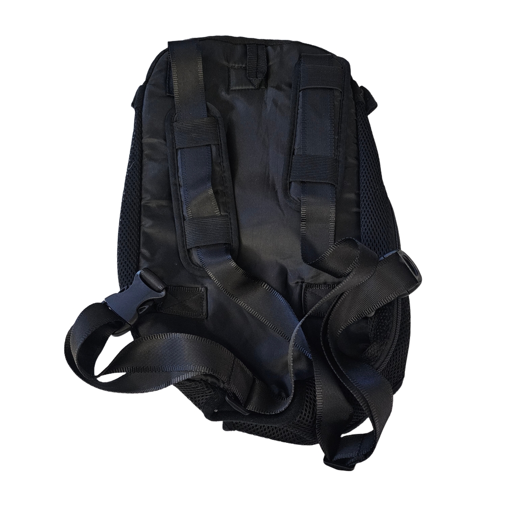 NWT Yapper Wrapper Front Pack Black Mesh Dog Cat Carrier - Picture 5 of 8